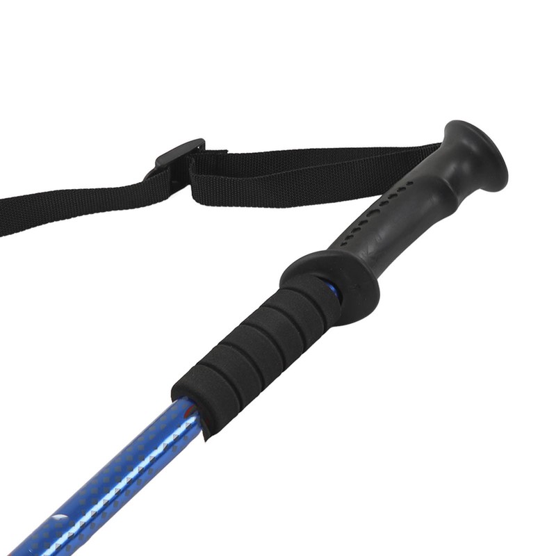 Telescopic Hiking Cane 3 Section Aluminium Alloy Walking Stick Retractable