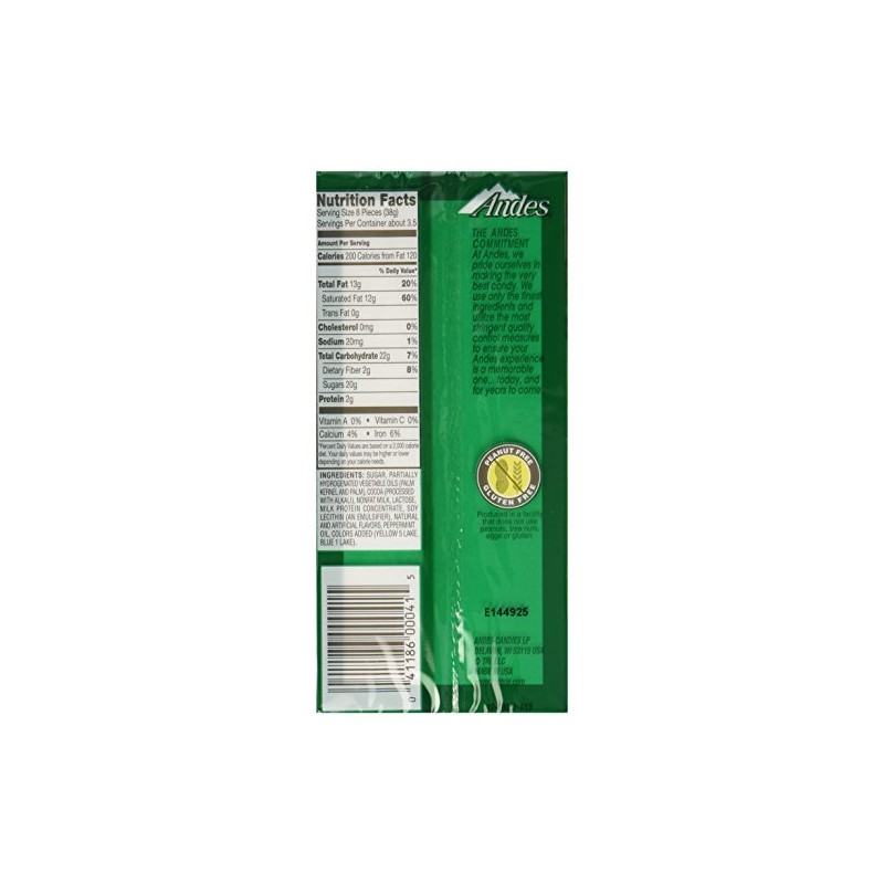 Andes Candy Creme de Menthe, 4.67 oz