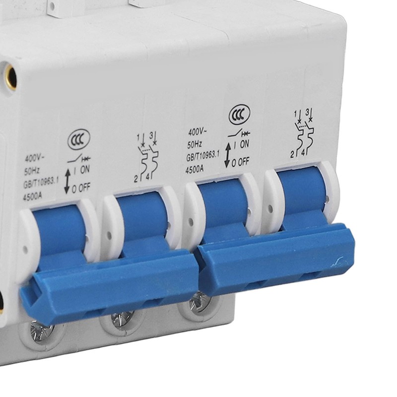 Circuit Breaker Interlock Manual Dual Power Transfer Switch AC 400V