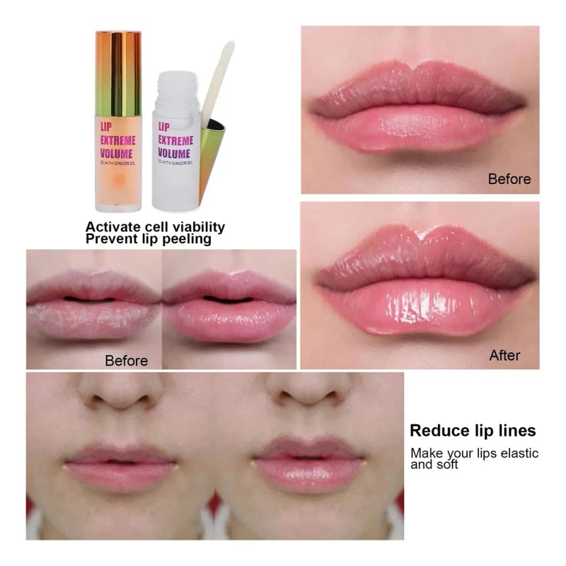 2 Piezas Lip Plumper Lip Plumping Gloss Lip Plump Liquid