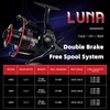 SeaKnight LUNA Carp Fishing Reel 9+1BB Free Spool Spinning Reel