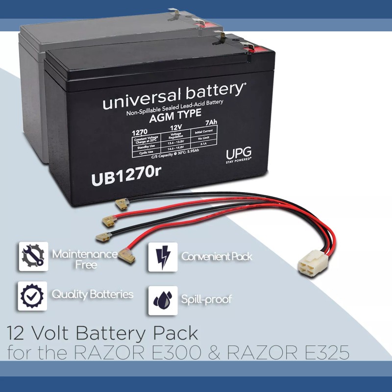 MSP 24 Volt Battery Pack for Razor E300 & E325