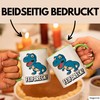 Dinosaurier Tasse Geschenk Lustige Geschenkidee Spruch Feifdreck (Grün)