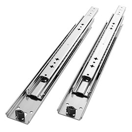 Betesy Hardware 1 Pair of 30 Inch Heavy Duty Drawer Slides 250 lb Full Extension Side Mount Ball Bearing Drawer Rails