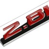 Auto Dynasty Chrome Finish Metal Emblem 2.8L Badge (Red Letter)