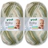 2 x 50 g Gründl Baby Colour Wool Set Including