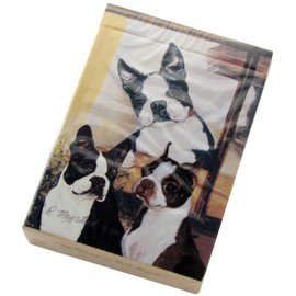 Boston Terrier Dog Playing Cards by Best Friends Ruth Maystead