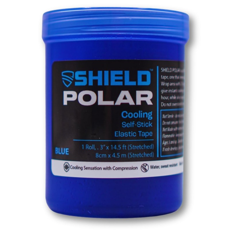 Shield Polar – Instant Cold Compression Wrap | Cooling Athletic