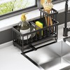 Luabue Stainless Steel Kitchen Sink with Black Self-Draining Drain Tray