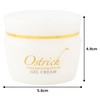 Ostrich Gel Cream, 1.8 oz (50 g), Fragrance-free, Additive-Free, Made