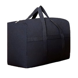 125L Storage Bag, Extra Large Storage Bag Heavy Duty, Waterproof 600D King Size Duvets Storage Bag, Thick Oxford Quilt Storage Bags with Zipper and Handle For Pillows,Bedding,Down Jacket