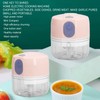Electric Garlic Masher Mini Wireless Automatic Garlic Chopper for Kitchen