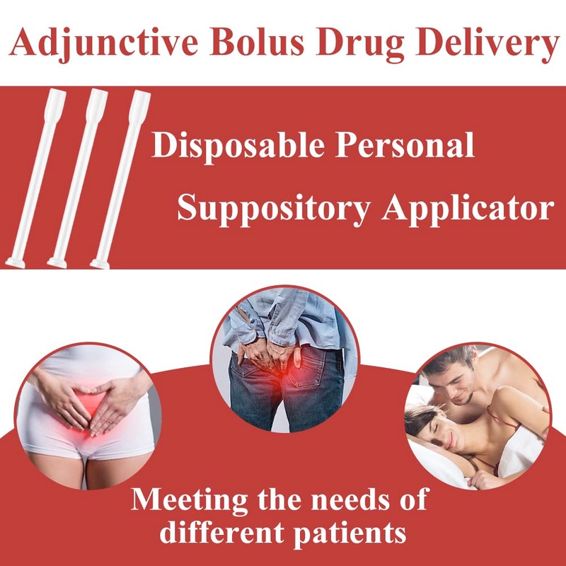 Disposable Suppository Applicator Caliber 9mm Disposable Personal Vaginal Applicators Portable