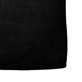 [MDSTYLE] 無地バンダナ 綿100% 56cm x 56cm メンズ レディース ハンカチ 三角巾 ヘッドバンド スカーフ (黒1枚)