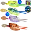 Njord Kalastus Chatterbait Novelty 2024 4 Pieces 10 g (2