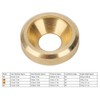 Pack of 50 Countersunk Screws Washers Countersunk Washers CNC Pure