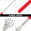 ieron 2Pcs Back Scratcher for Men, Telescoping Extendable Metal Back