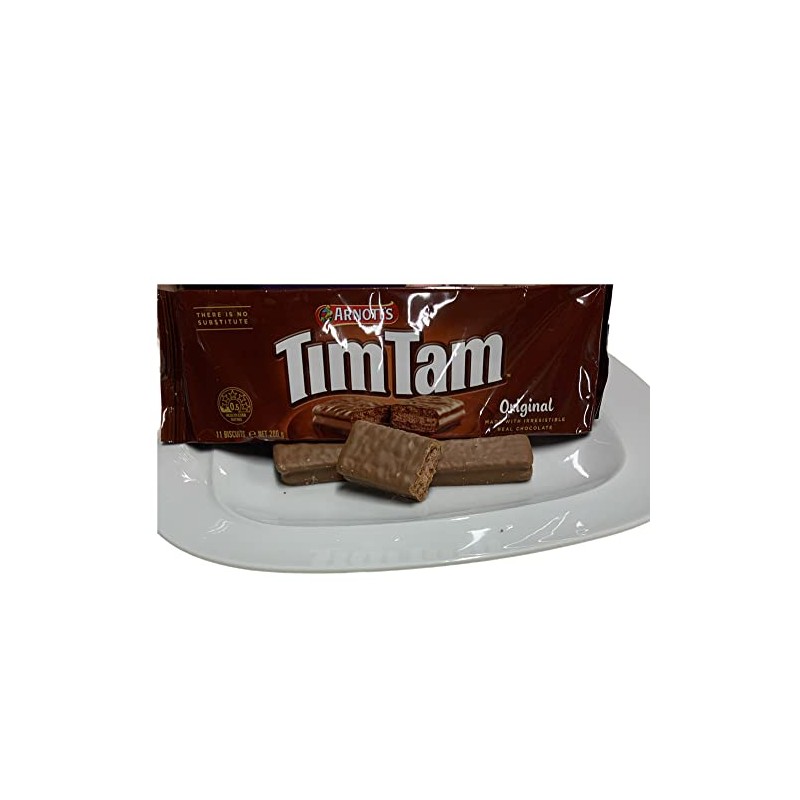 Tim Tam Original Chocolate Biscuit Cookie 200g (Pack of 4)