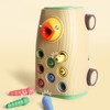 Bird Feeding Toy Toddler Funny Woodpecker Catching Worms Game Educational