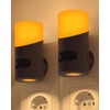 Lyridz Night Light Socket with Motion Sensor Upper and Lower