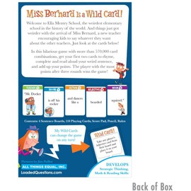 Miss Bernard is a Wild Card - The My Weird School Game