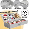 Simple Houseware Wrapping Paper Organizer - Under Bed Storage for