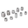 33PCS M8x1.25 Threaded Insert Assortment Kit Stainless Steel Thread Reducer