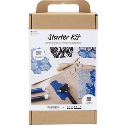 Creativ Block Print Starter Kit, 1 Pack, Mulricolour