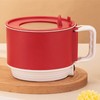 1.8L Electric Cooking Pot Multifunction Efficient Prevents Stick Foldable Handle