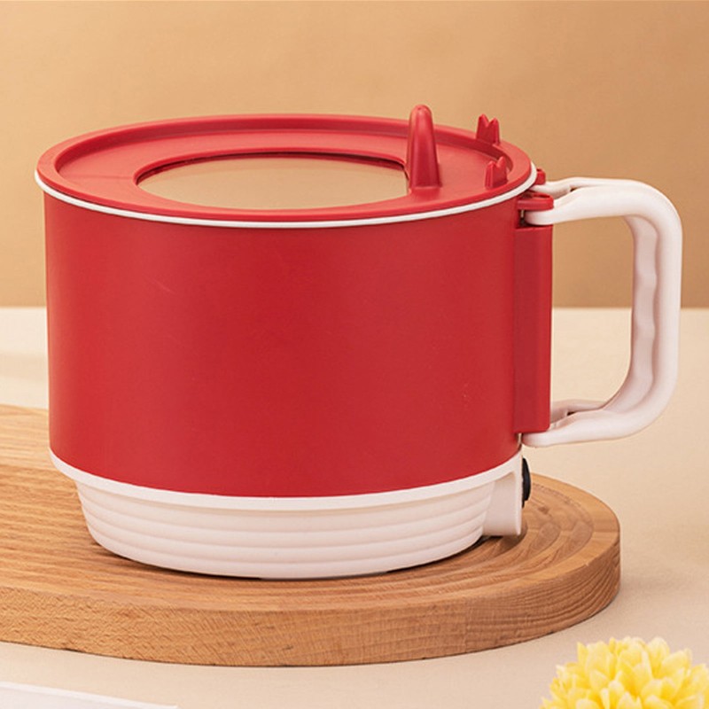 1.8L Electric Cooking Pot Multifunction Efficient Prevents Stick Foldable Handle