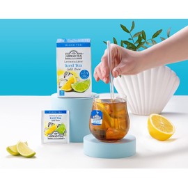 Ahmad Tea Lemon & Lime Cold Brew | Black Tea - 20 Teabag Sachets