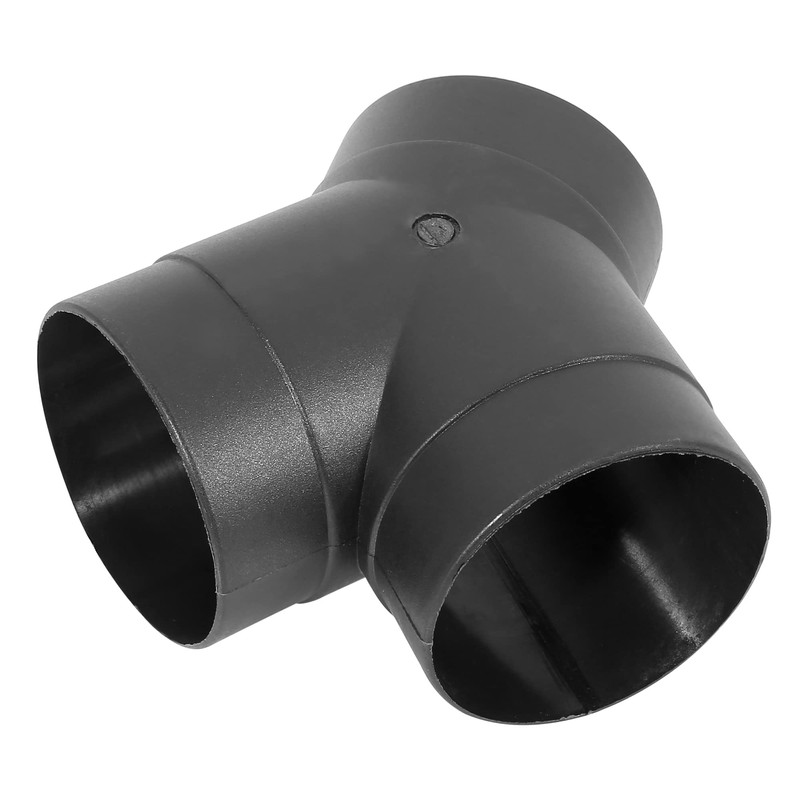 X AUTOHAUX 75mm Car Heater Warm 3 Way Air Ducting