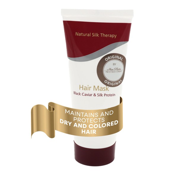 Mon Platin Professional Hair Mask, Black Caviar & Natural Silk