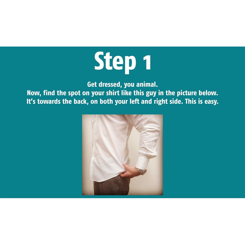 Magnetuck Magnetic Shirt Stays - Quit Tuckin' Around! (Gunmetal Gray)