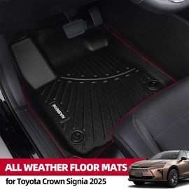 Naibeve Floor Mats for Toyota Crown Signia 2025 - All Weather Custom for 2025 Toyota Crown Signia Floor Mats Cargo Mat Liners & Floor Liner Accessories
