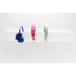 The Ultimate Headband Holder - Acrylic Hairband and Ear Display Organizer