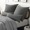 Bedsure Cushion Cover 40 x 80 cm Cotton Grey -