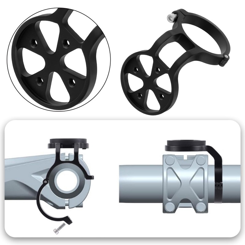 ECSiNG 1 x Bicycle Handlebar Computer Mount for 31.8 mm
