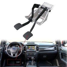 TQPONLY Brake Clutch Pedal Bracket Assembly Mounted Bushings Compatible with 1995-2006 Ford Ranger Replaces 6L5Z2455BB