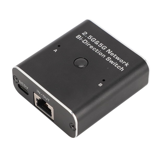 1000Mbps Network Switch RJ45 LAN Network Splitter Aluminum Alloy 2