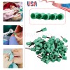 100 Dental Soft Prophy Cup Rubber Polish Brush Polishing Teeth