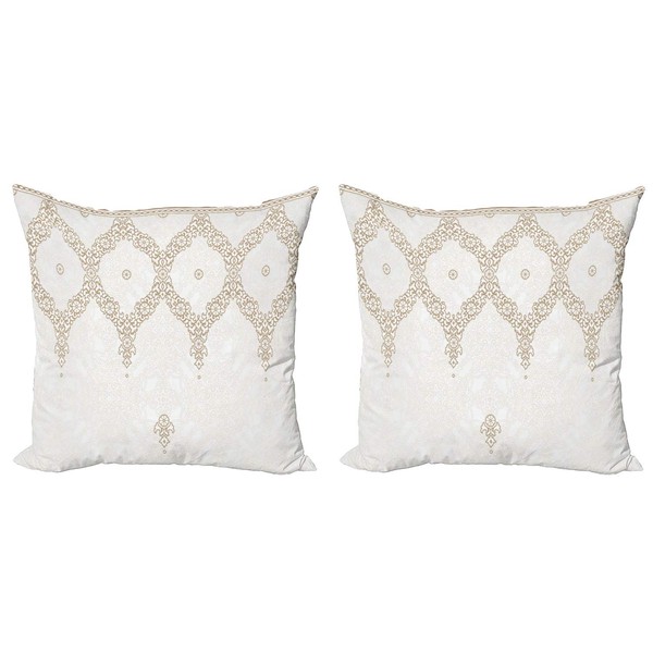 ABAKUHAUS Moroccan Decorative Cushion Cover Pack of 2, Eastern Element