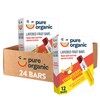 Pure Organic Layered Fruit Bars, Gluten Free, Vegan Fruit Snacks,