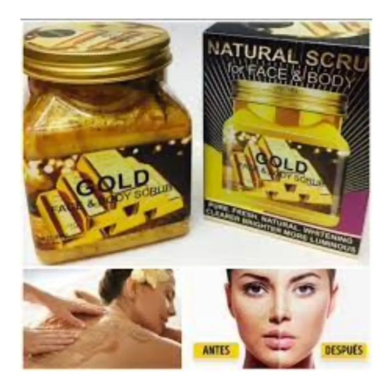 Exfoliante Facial Y Corporal Extractos Naturales Café