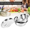 304 Stainless Steel Drain Basin 3 In 1 Set Vegetable