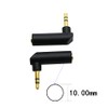 rgzhihuifz 3.5mm Angle Male to Female Audio Adapter, 90 Degree