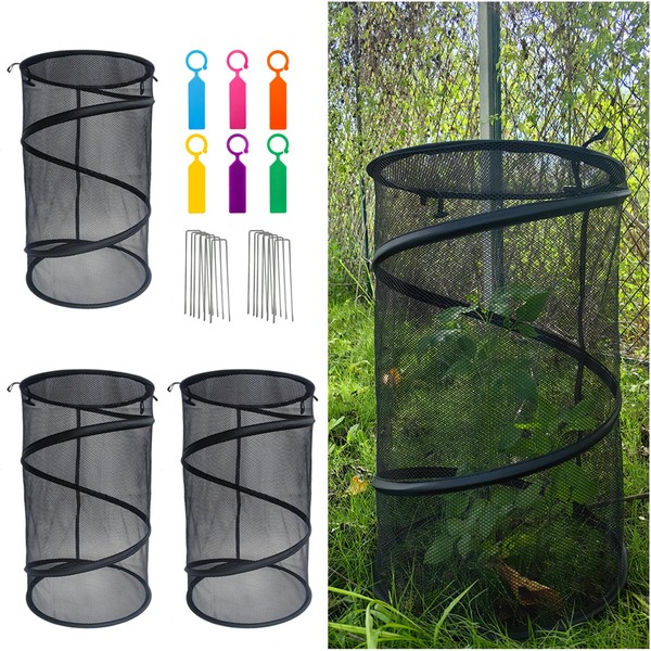 QUDUNDUN Pop Up Plant Covers 4 Pack - Instant Garden