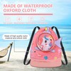 Friedwohl Children's Swimming Bag, Girls Boys Waterproof Gym Bag, Swimming