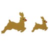 PME RE485 Reindeer Cutters, Small and Medium Sizes, Set of