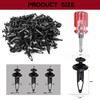 Xislet 100 Pcs Plastic Rivets Compatible with Rhino 450 660